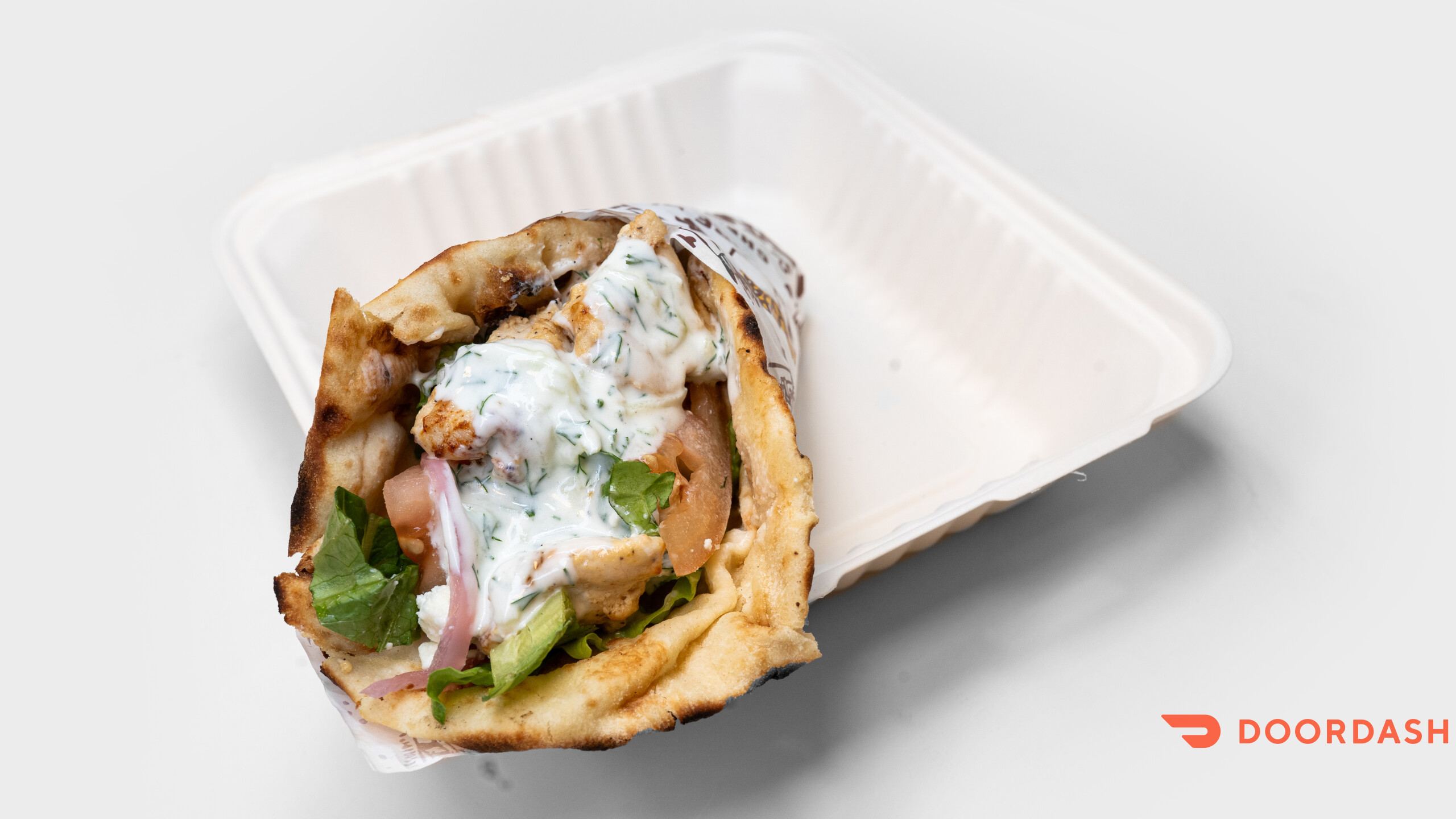 Gyro in warm pita